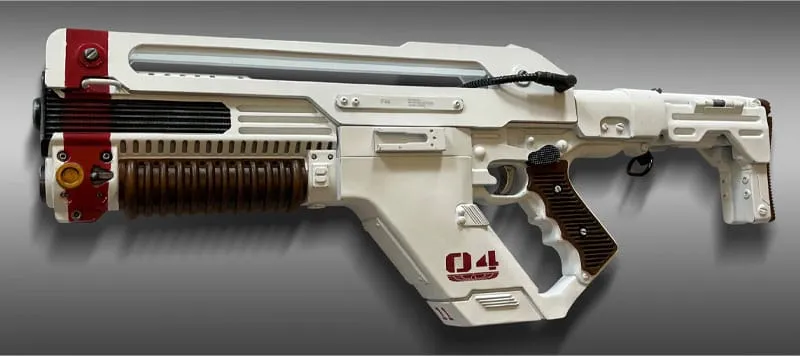 alien: romulus model life-size replica pulse rifle 71 cm  replicas  horror  replica