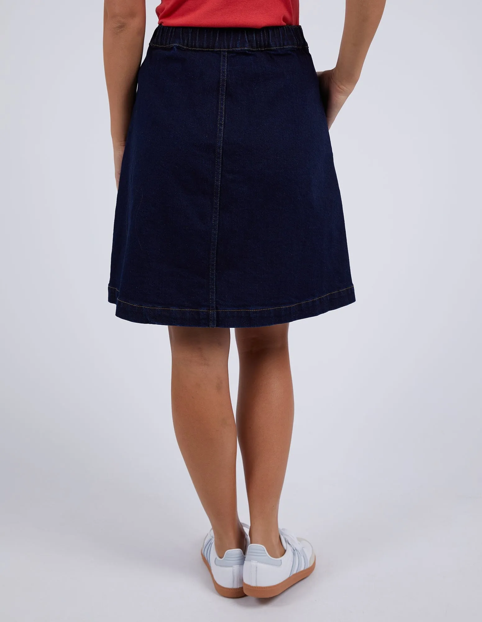 AMANDA SKIRT INDIGO DENIM