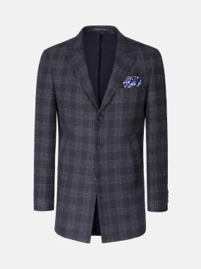 Bronson Slide Pocket Navy Trench Coat