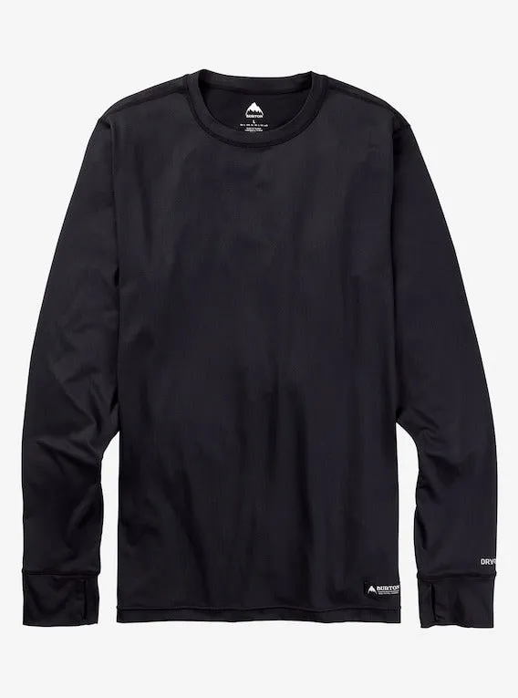 Burton Men's Midweight Base Layer Crewneck True Black 2023