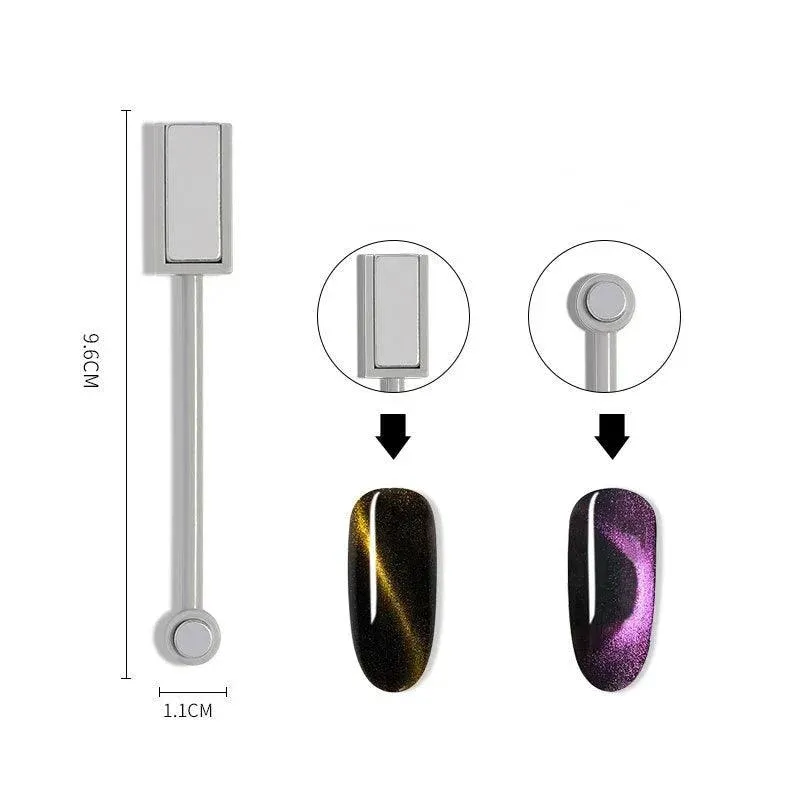 Cat Eye Gel Polish Magnet Stick: Create Stunning 3D Nail Art