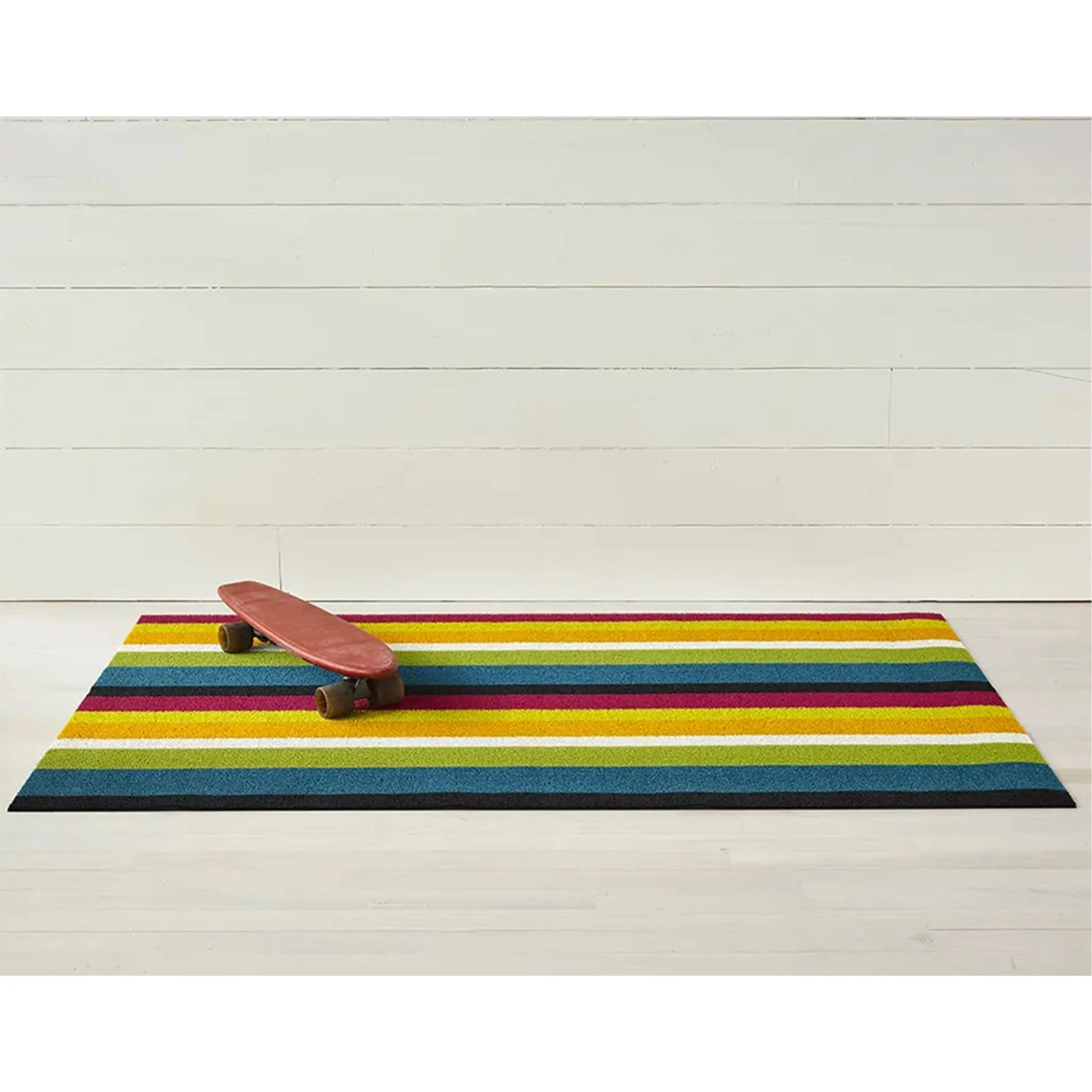 Chilewich Multi Bold Stripe Shag Mat