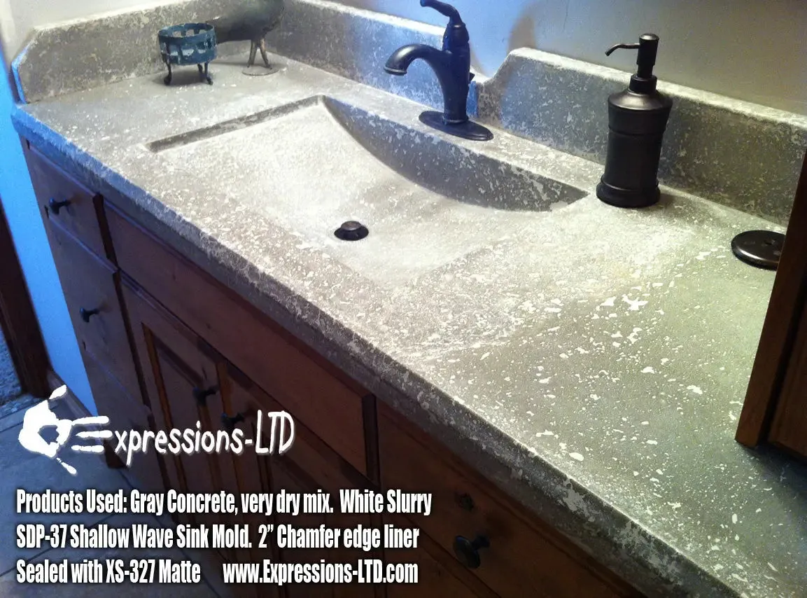 Concrete Countertop Sealer - Water Based Hybrid Polyurethane, Surecrete XS-327