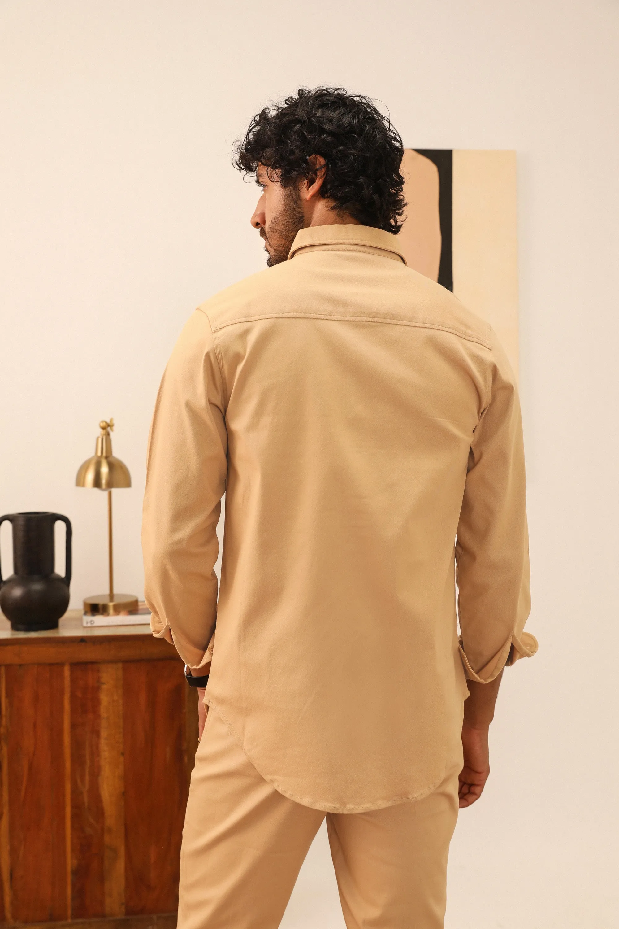 Contrast Shacket
