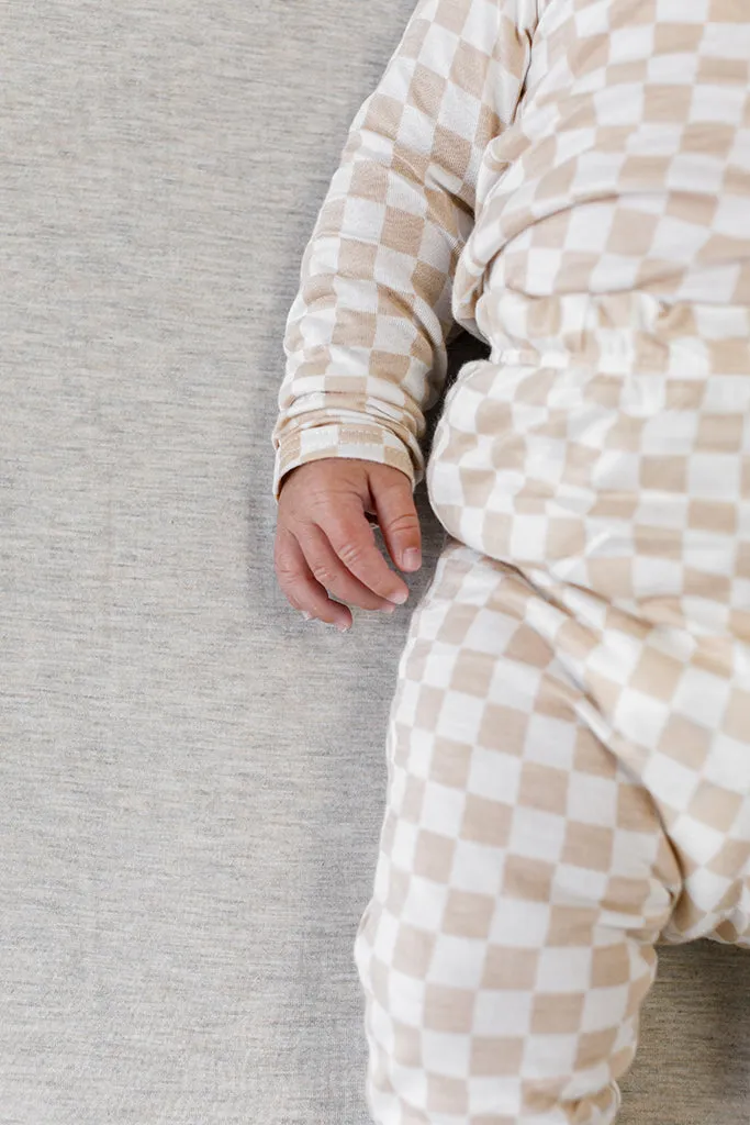 Cream Chequer Sleeper