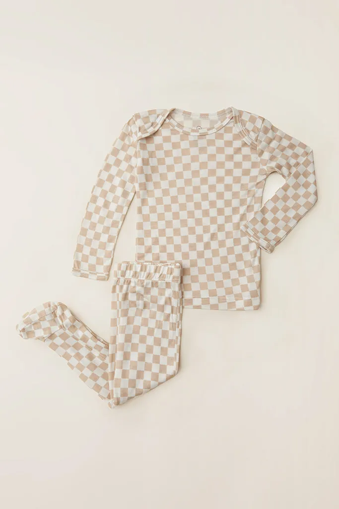 Cream Chequer Sleeper