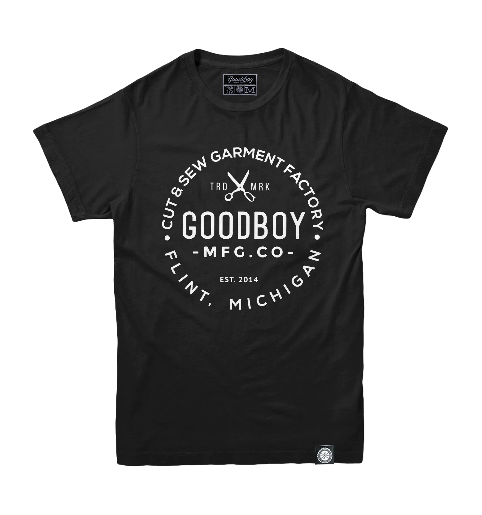 Crew Neck T-Shirt - Black