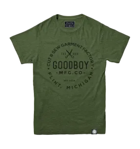 Crew Neck T-Shirt - Green