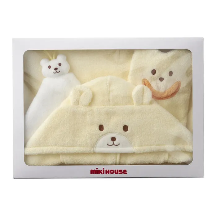 【eギフト】無撚糸バスポンチョセット【BOX付き】