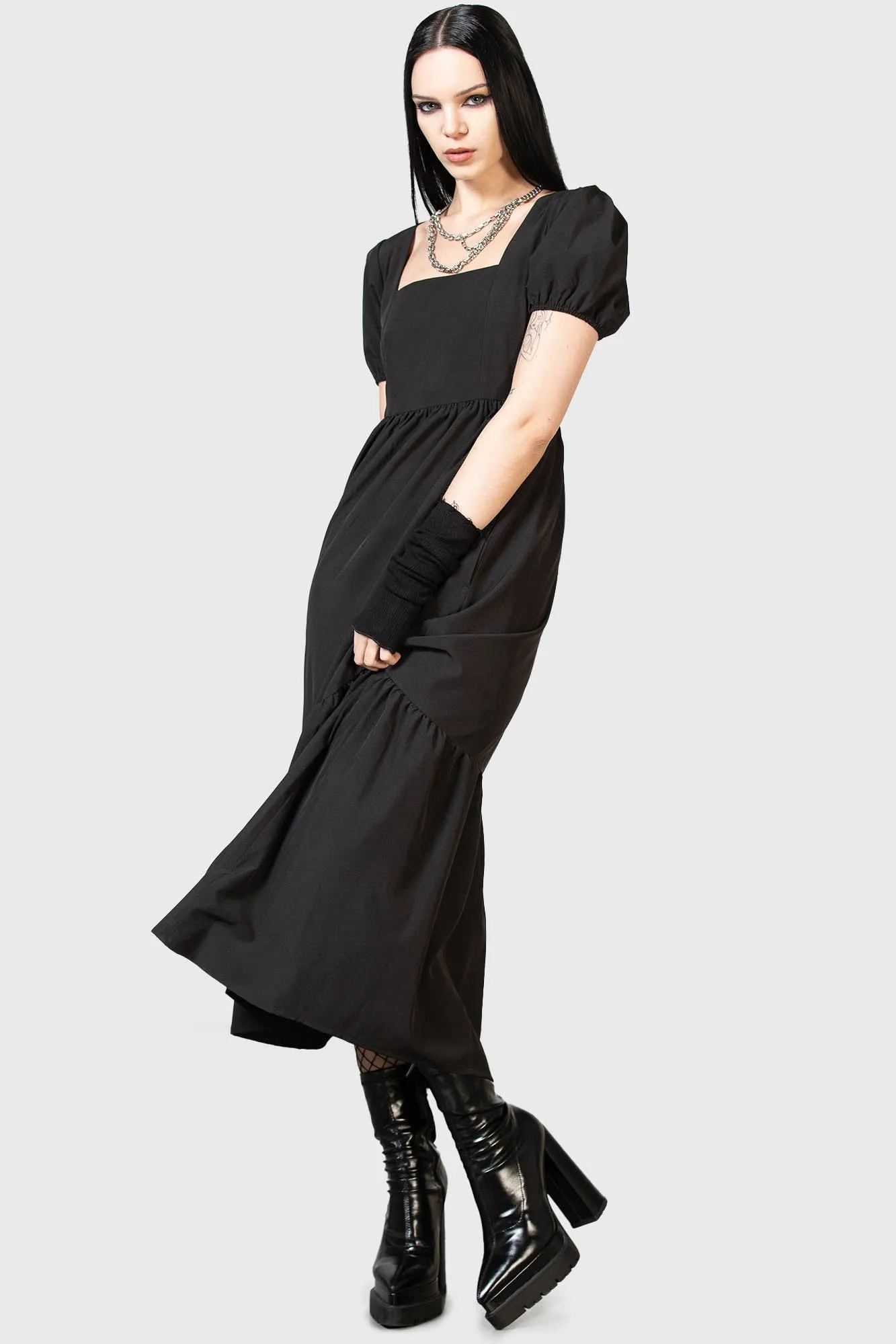 Effina Midi Dress - Resurrect