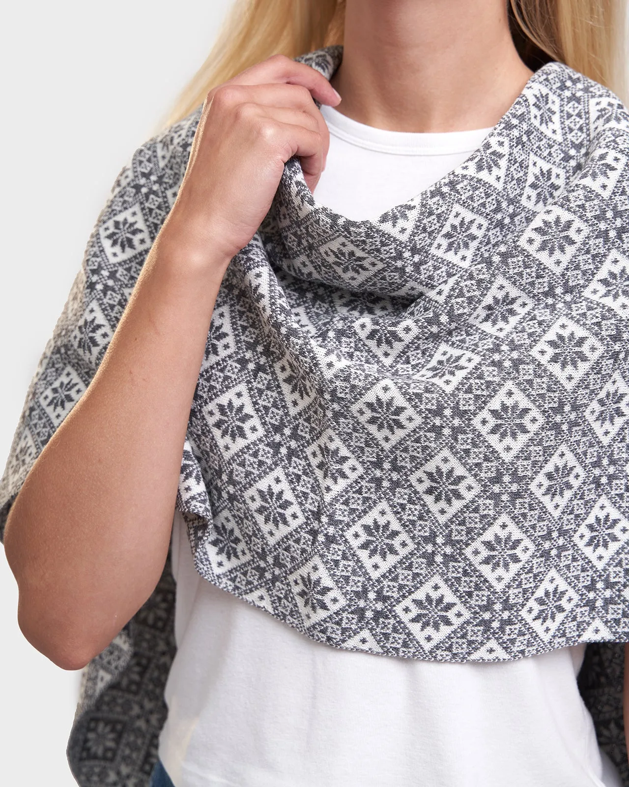 Hiiu multi-wear poncho