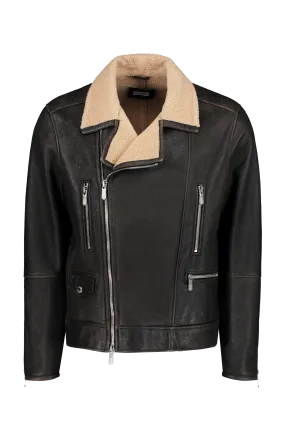 Leather Fur Jacket
