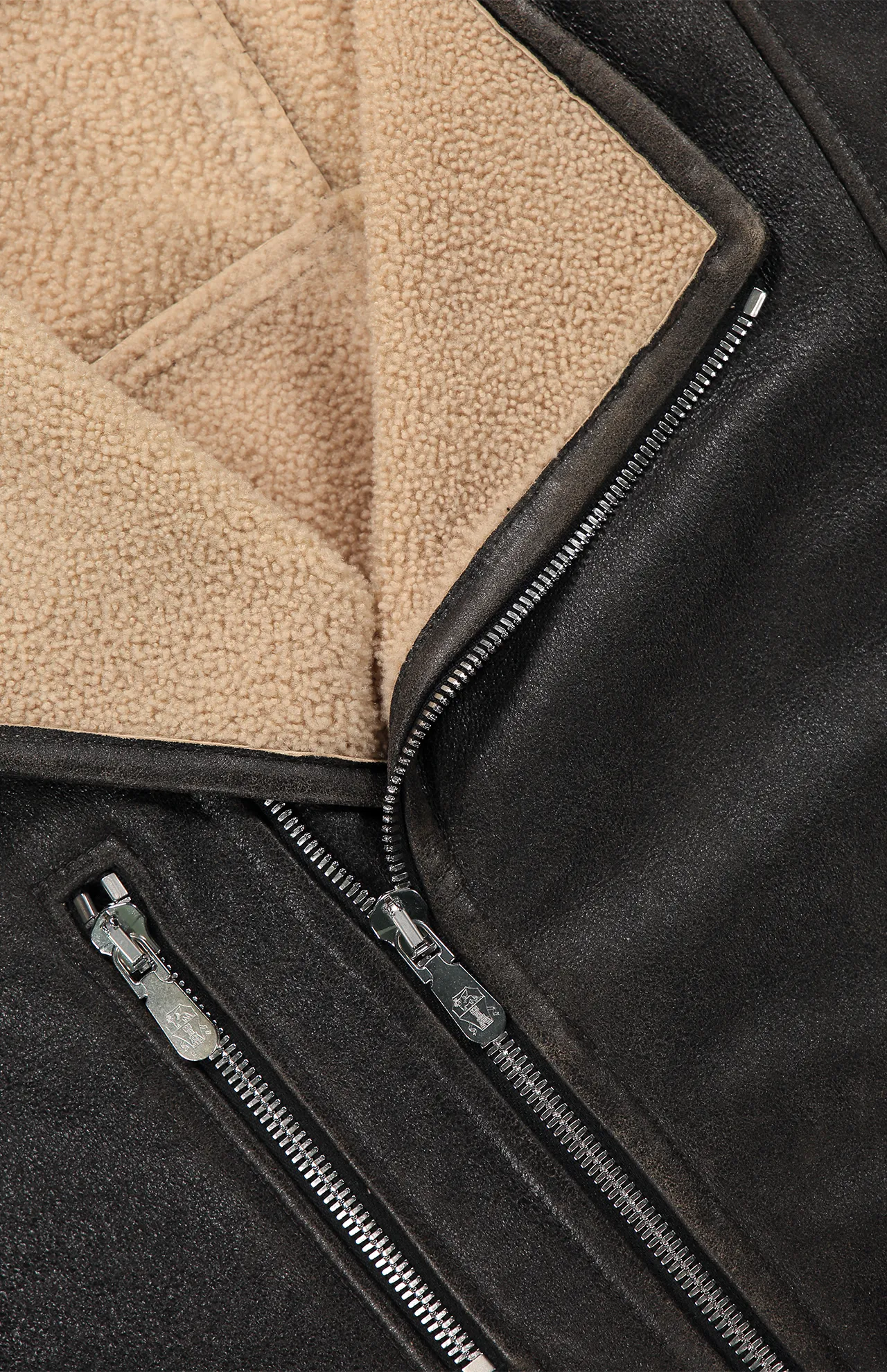 Leather Fur Jacket