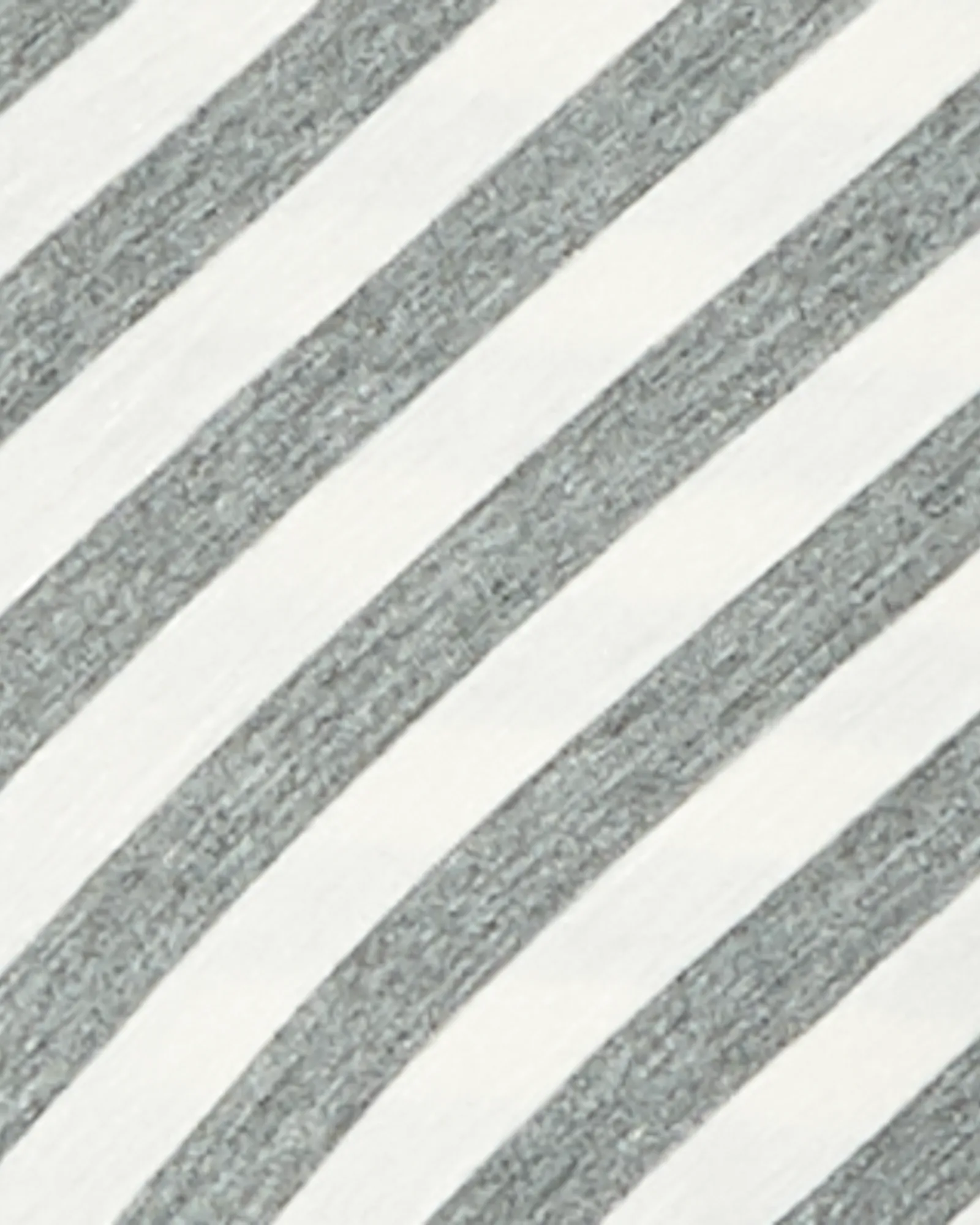 Liz 3/4 Sleeve A-Symmetrical Button Down | Light Grey / White