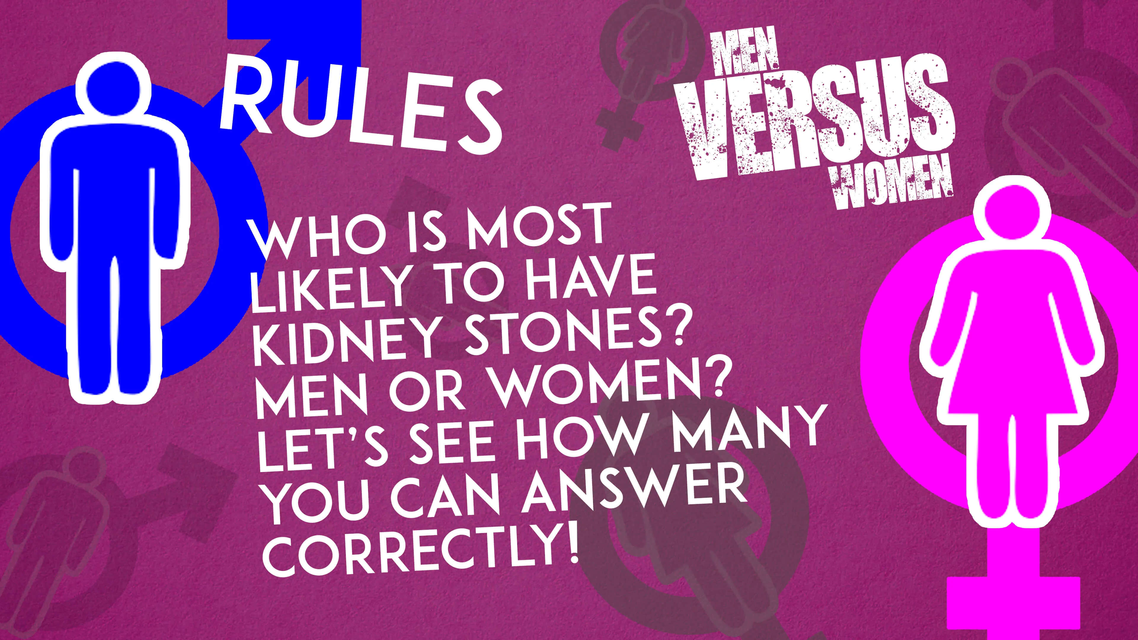 Men Vs. Women