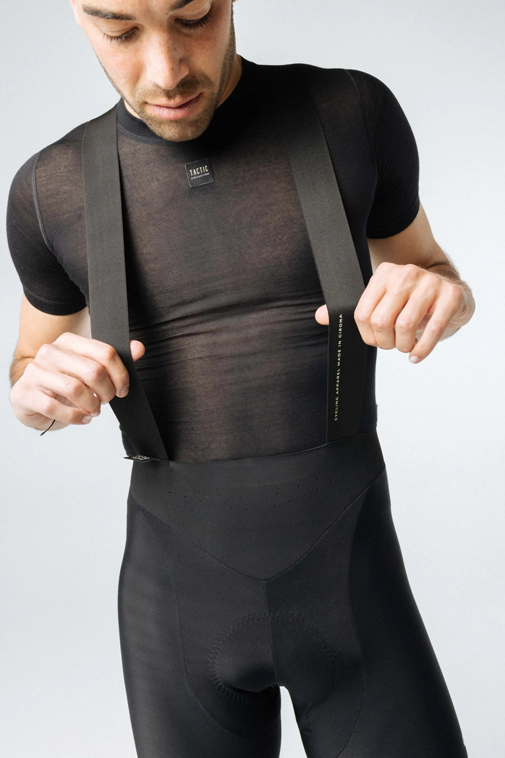 Men's Short Sleeve Base Layer Merino - Black