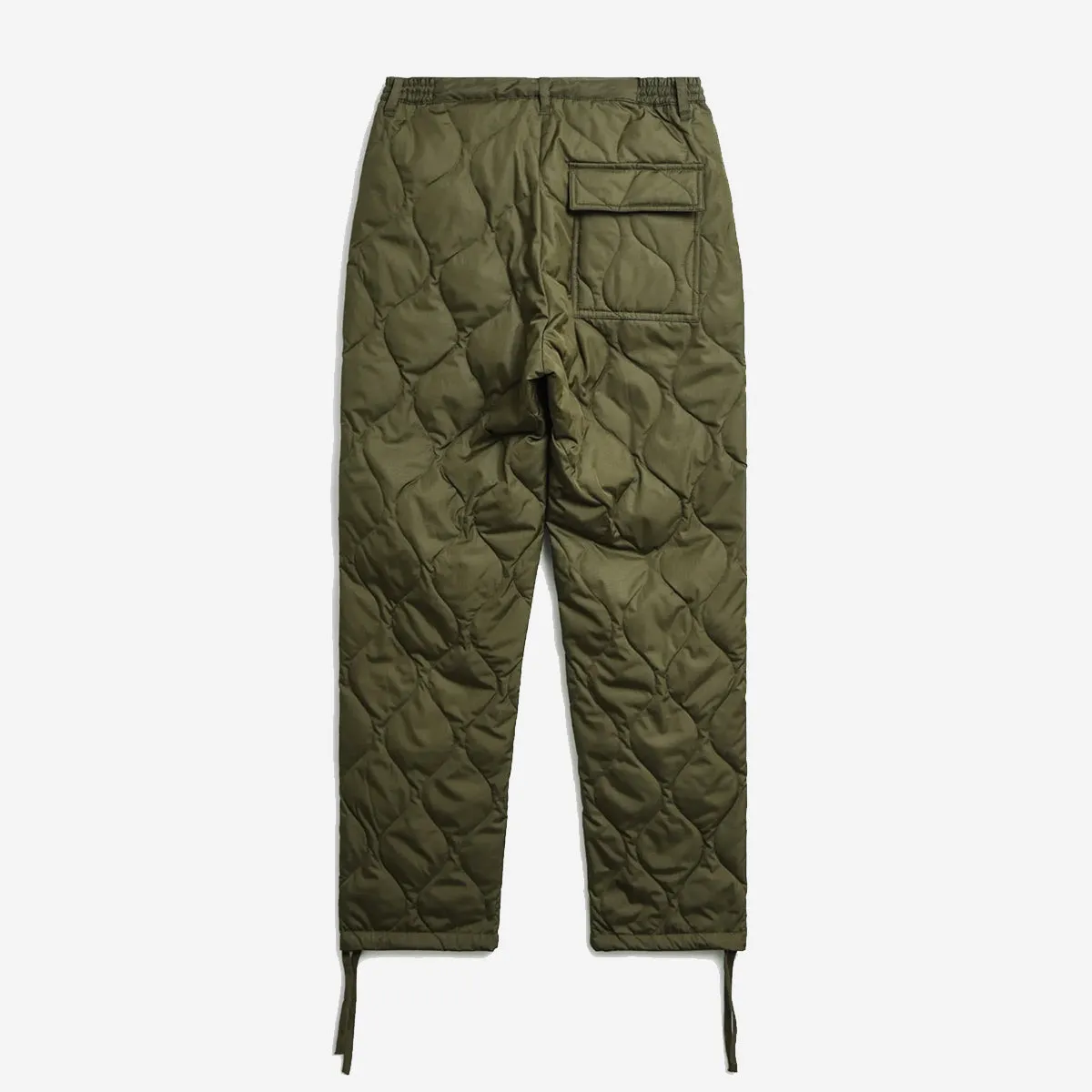 Military Easy Down Fatigue Pants - Dark Olive