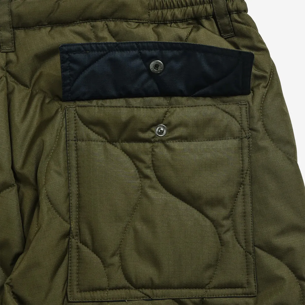 Military Easy Down Fatigue Pants - Dark Olive