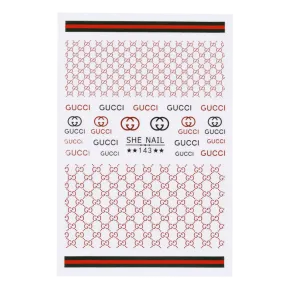 Nail Art Sticker - She Nail Fashion Sticker (SHENAILFSGCGC143)