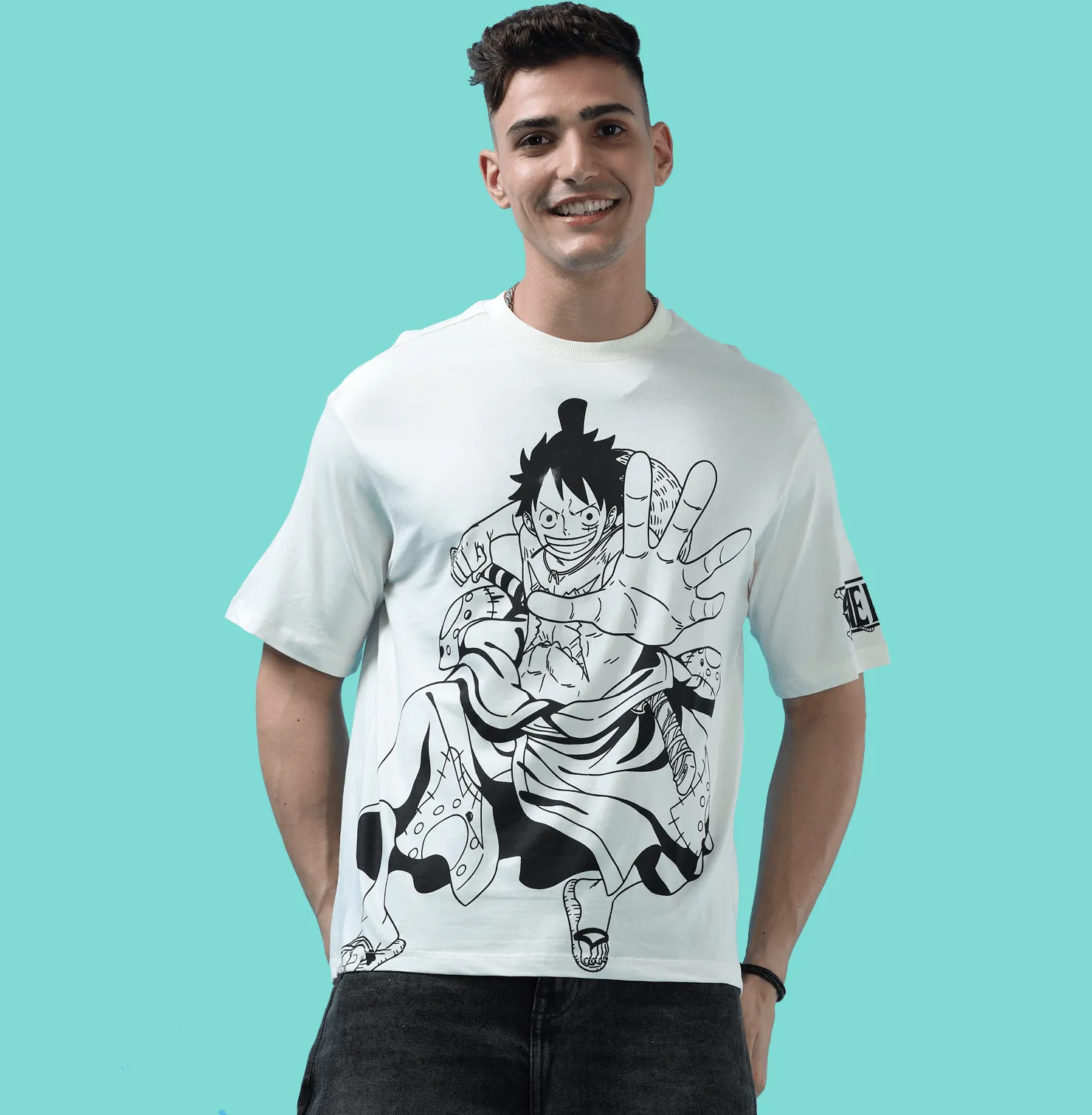 One Piece 1544 Off White T Shirt