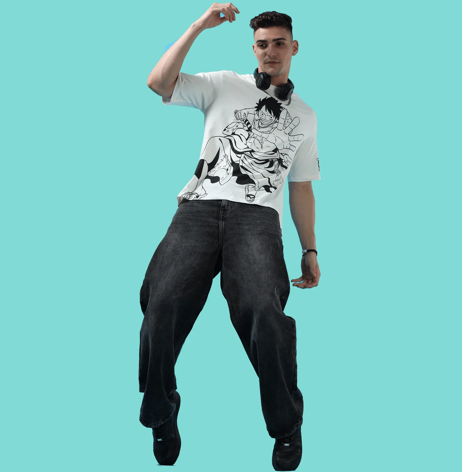 One Piece 1544 Off White T Shirt