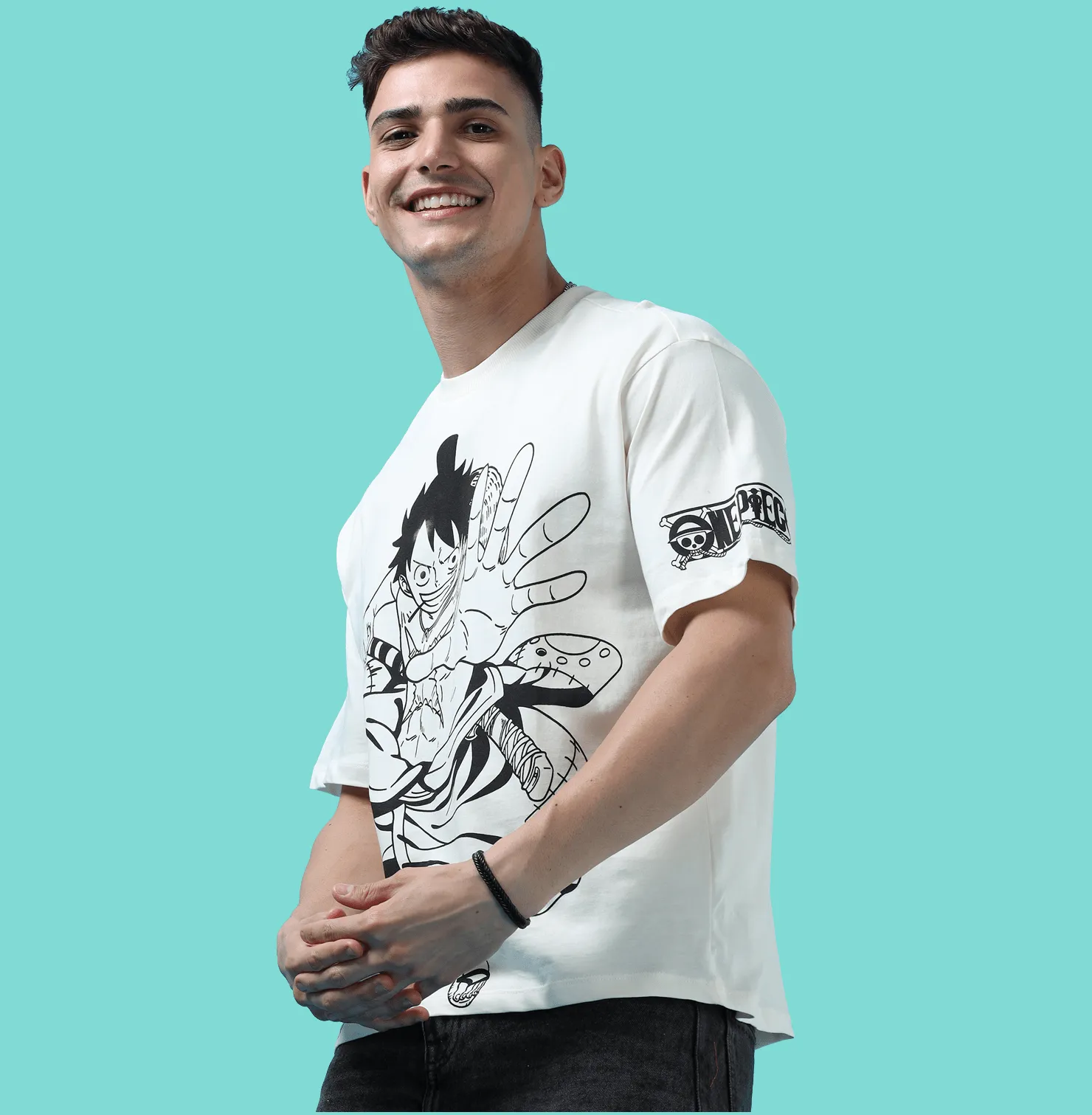 One Piece 1544 Off White T Shirt