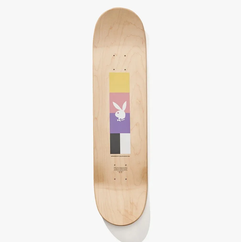 Playboy Tokyo Rabbit Head Skateboard Art Deck by Color Bars