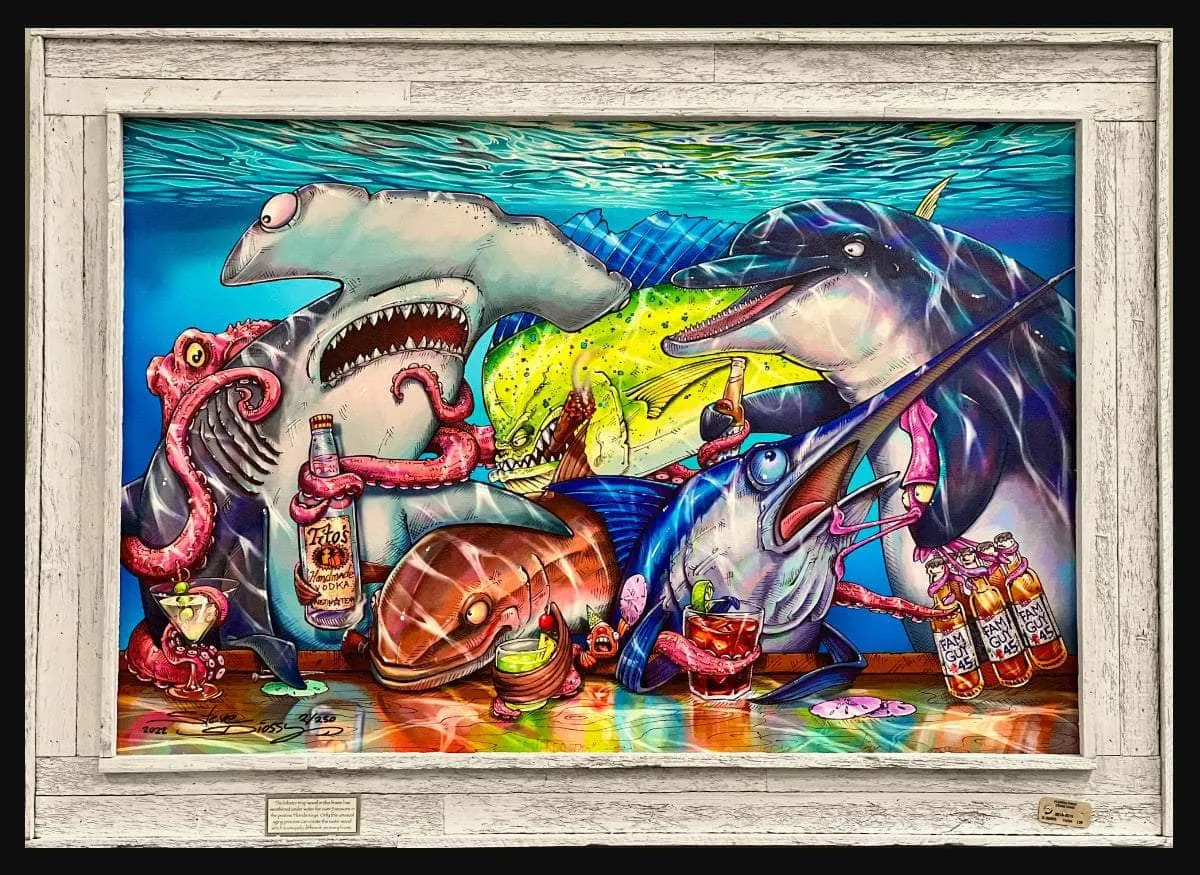 "Cheers Too" (10 Year Anniversary of the original) Limited Edition Canvas