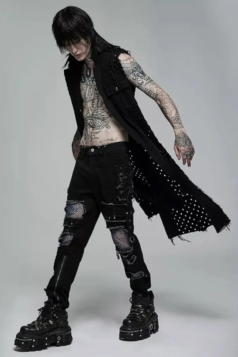 Shadowcast Spiked Trench Coat