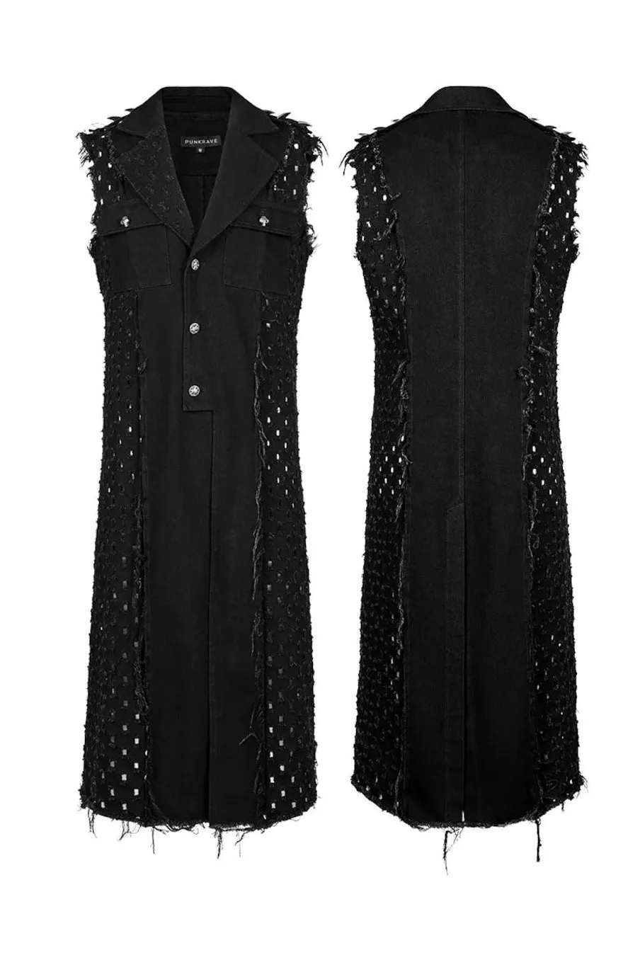 Shadowcast Spiked Trench Coat