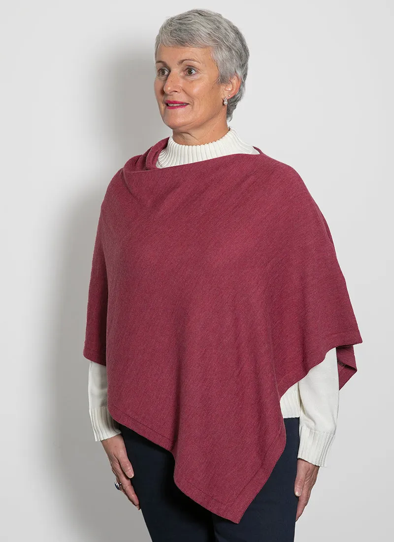 Supersoft Merino Asymmetric Wrap