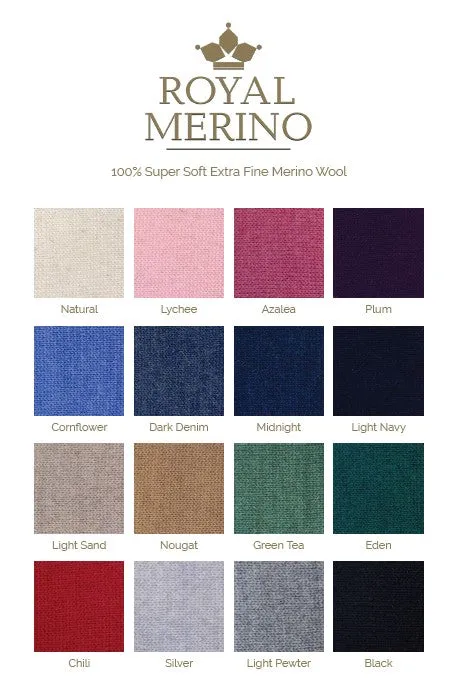 Supersoft Merino Asymmetric Wrap