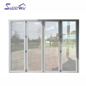 Superwu Customizable Folding Doors That Are Thermally Insulated, Oisture-proof, Fire-proof And Flame-retardant
