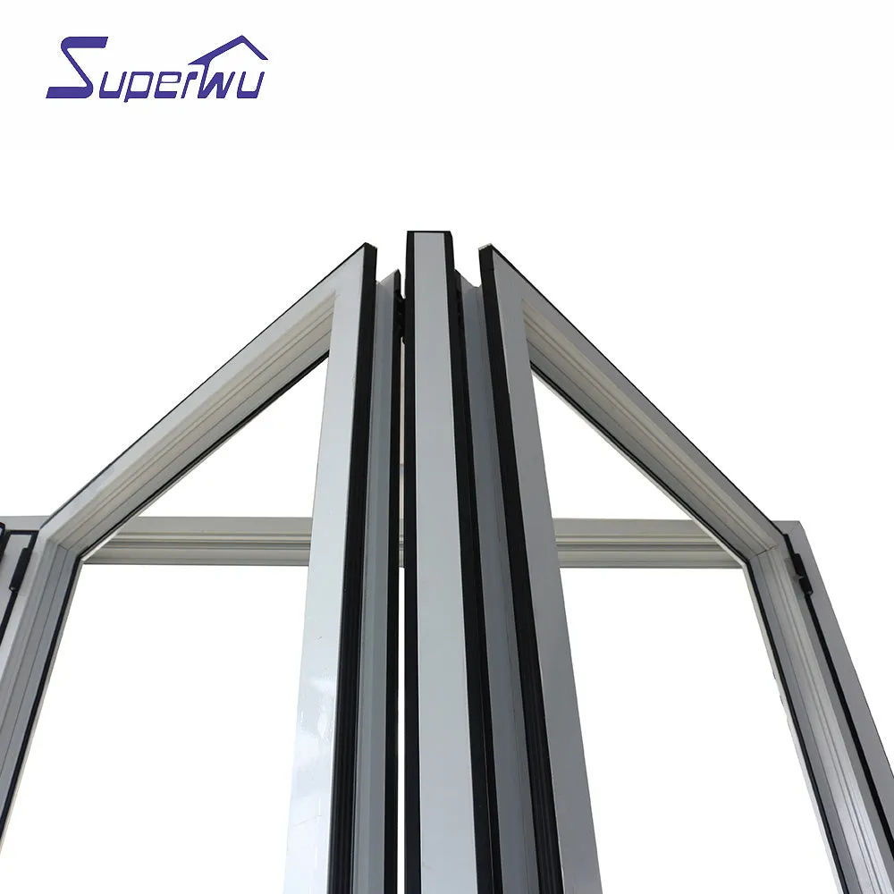 Superwu Customizable Folding Doors That Are Thermally Insulated, Oisture-proof, Fire-proof And Flame-retardant
