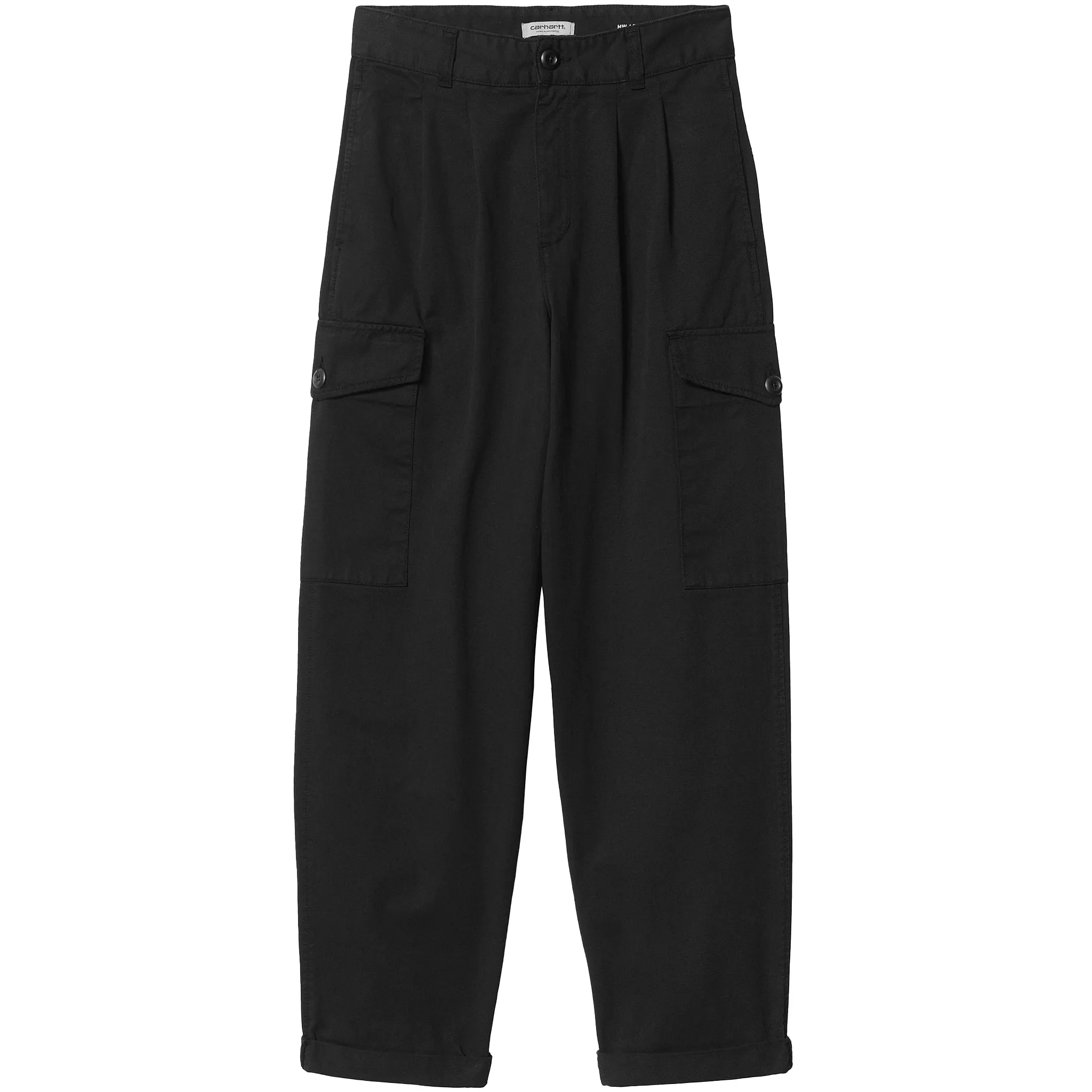 W' Collins Pant (black garment dyed)