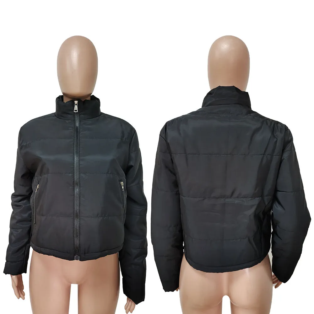 Wholesale women's new fashion stand-up collar down coat（CL8266)
