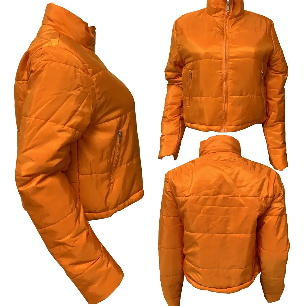 Wholesale women's new fashion stand-up collar down coat（CL8266)