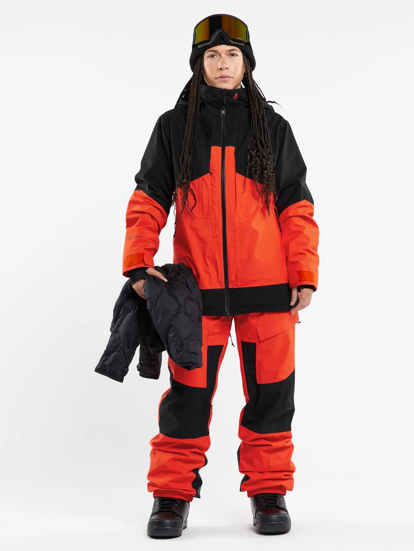 Womens Aw 3-In-1 Gore-Tex Jacket - Orange Shock