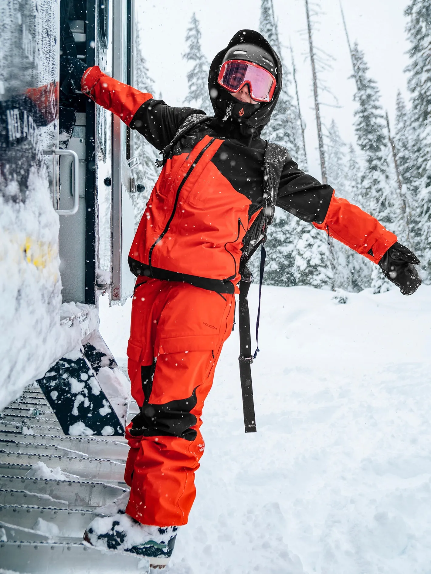 Womens Aw 3-In-1 Gore-Tex Jacket - Orange Shock