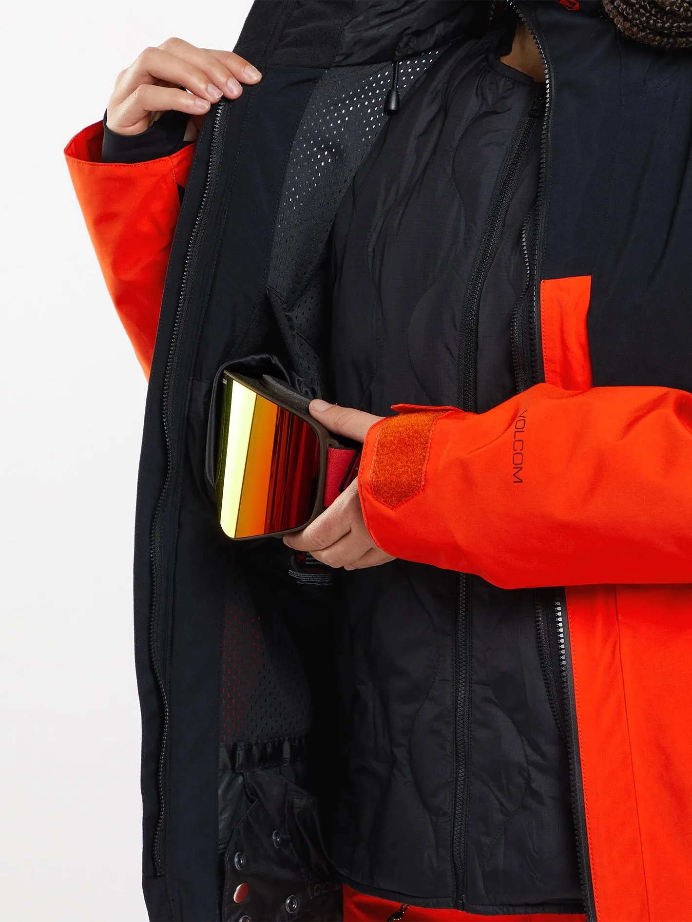 Womens Aw 3-In-1 Gore-Tex Jacket - Orange Shock