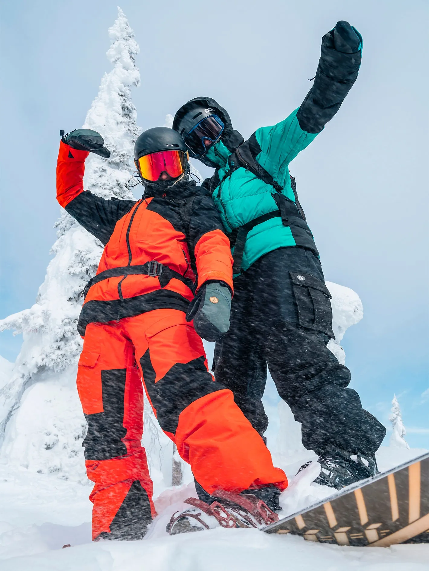 Womens Aw 3-In-1 Gore-Tex Jacket - Orange Shock