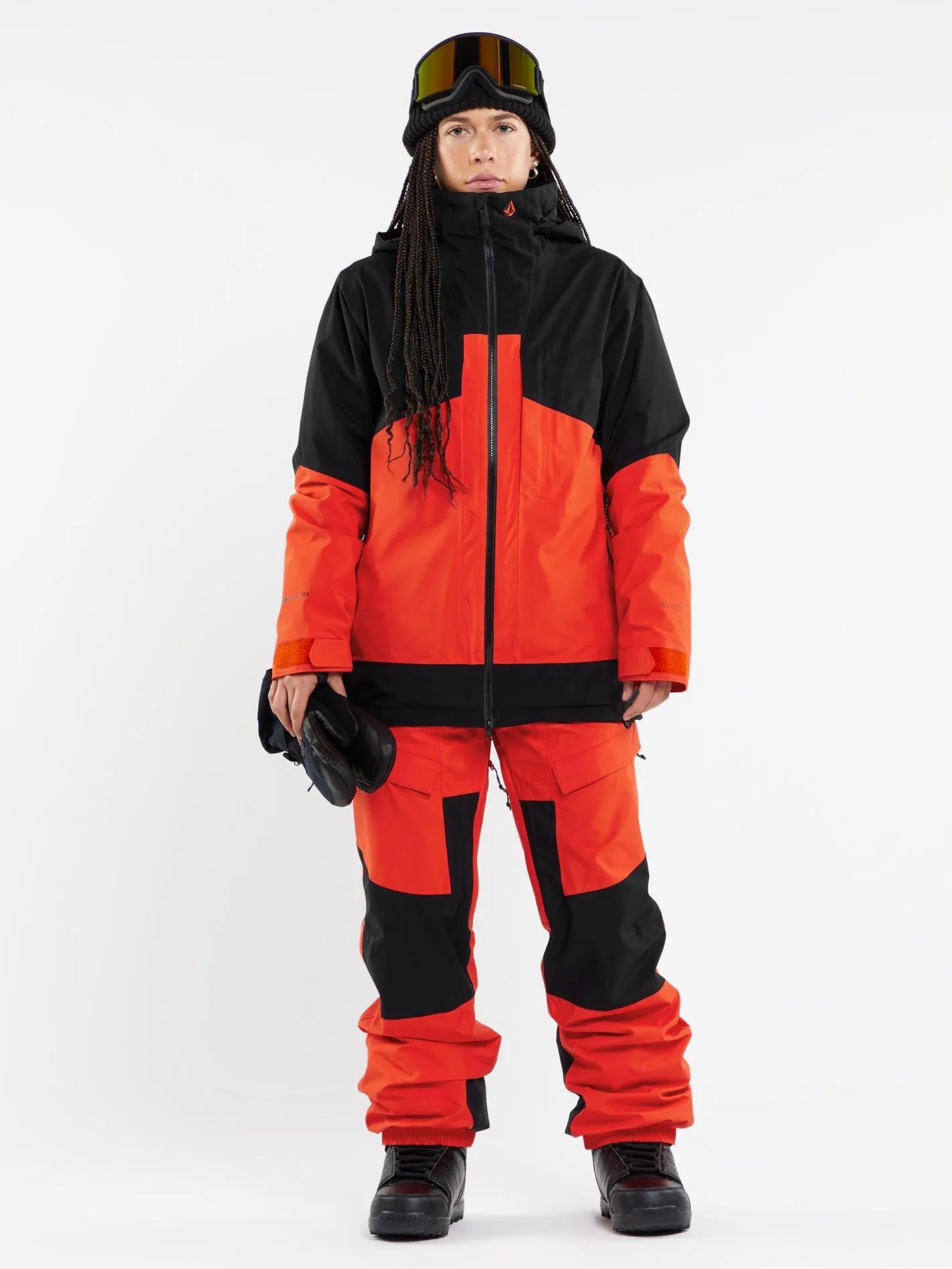 Womens Aw 3-In-1 Gore-Tex Jacket - Orange Shock