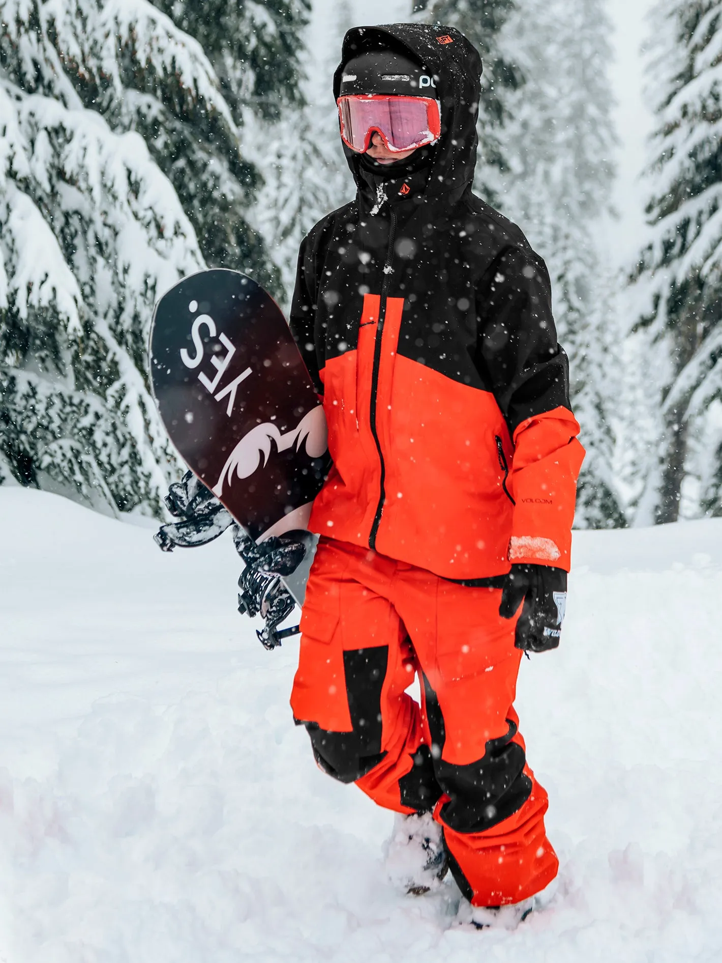 Womens Aw 3-In-1 Gore-Tex Jacket - Orange Shock