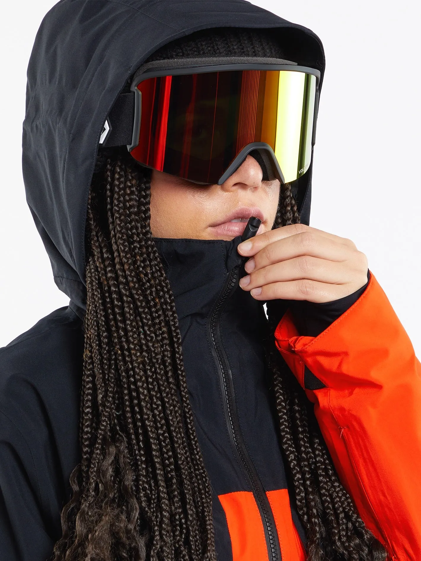 Womens Aw 3-In-1 Gore-Tex Jacket - Orange Shock