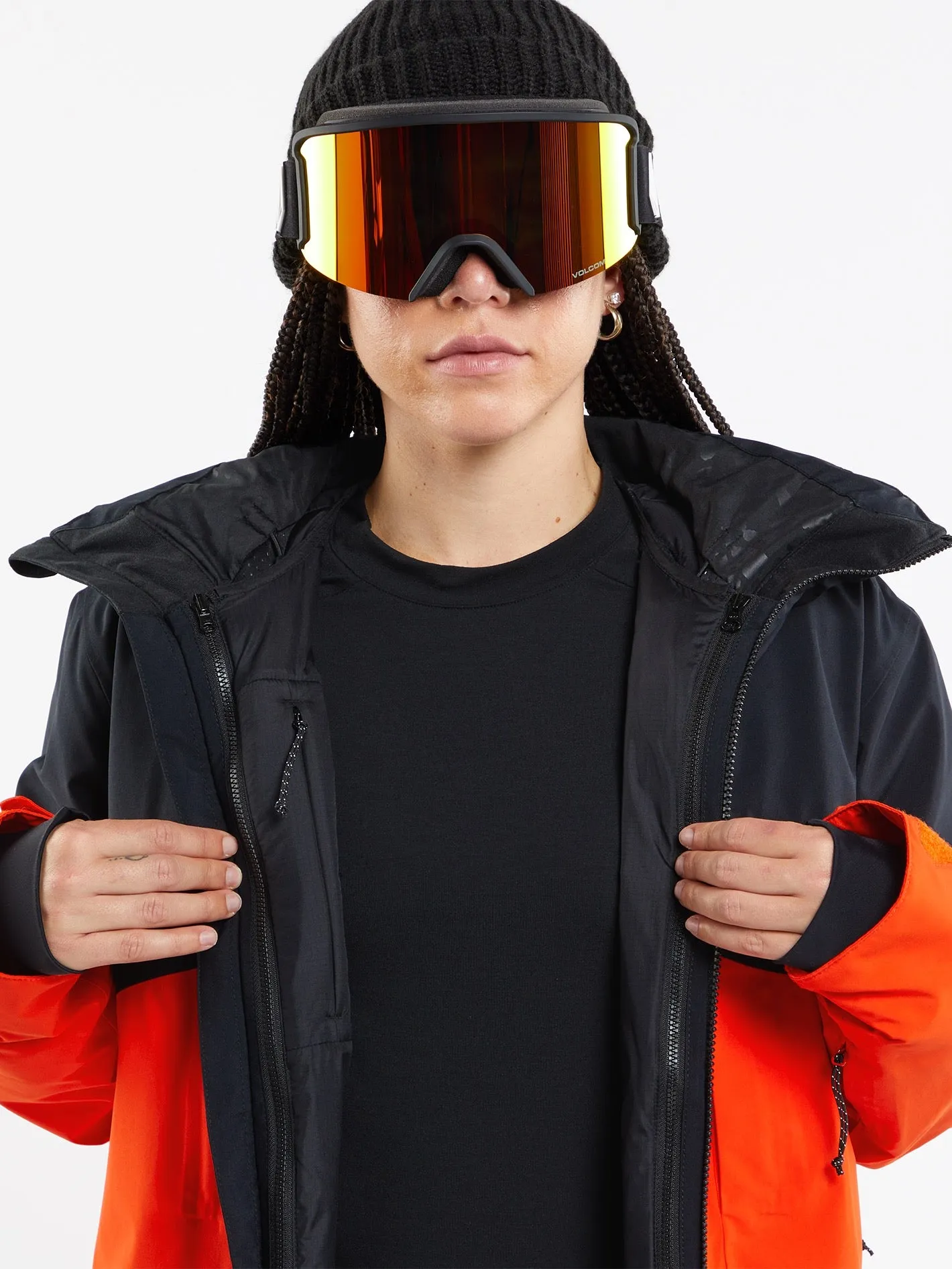 Womens Aw 3-In-1 Gore-Tex Jacket - Orange Shock