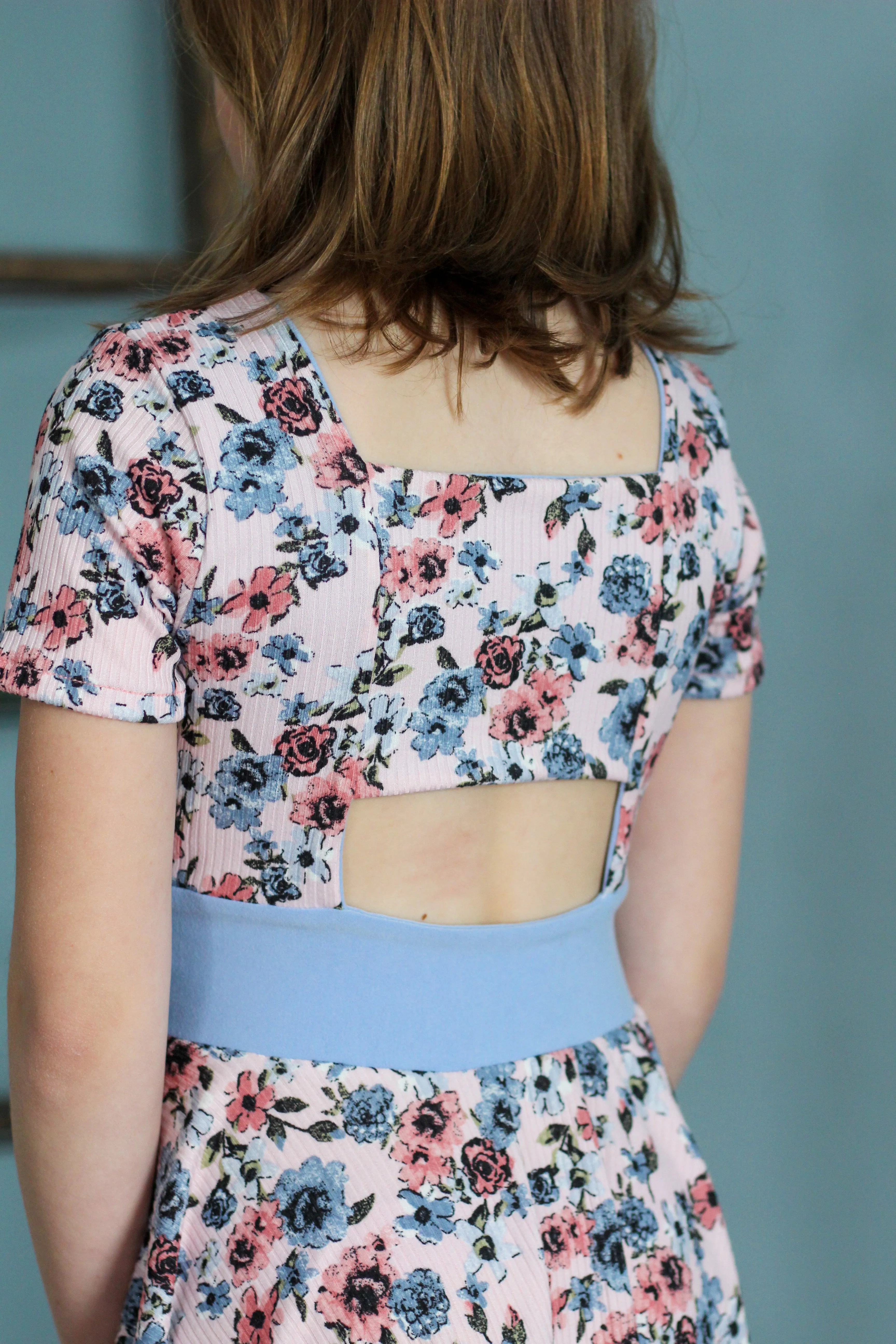 Youth Primrose Leotard, Dress and Top Digital Sewing Pattern Sizes NB-16Y