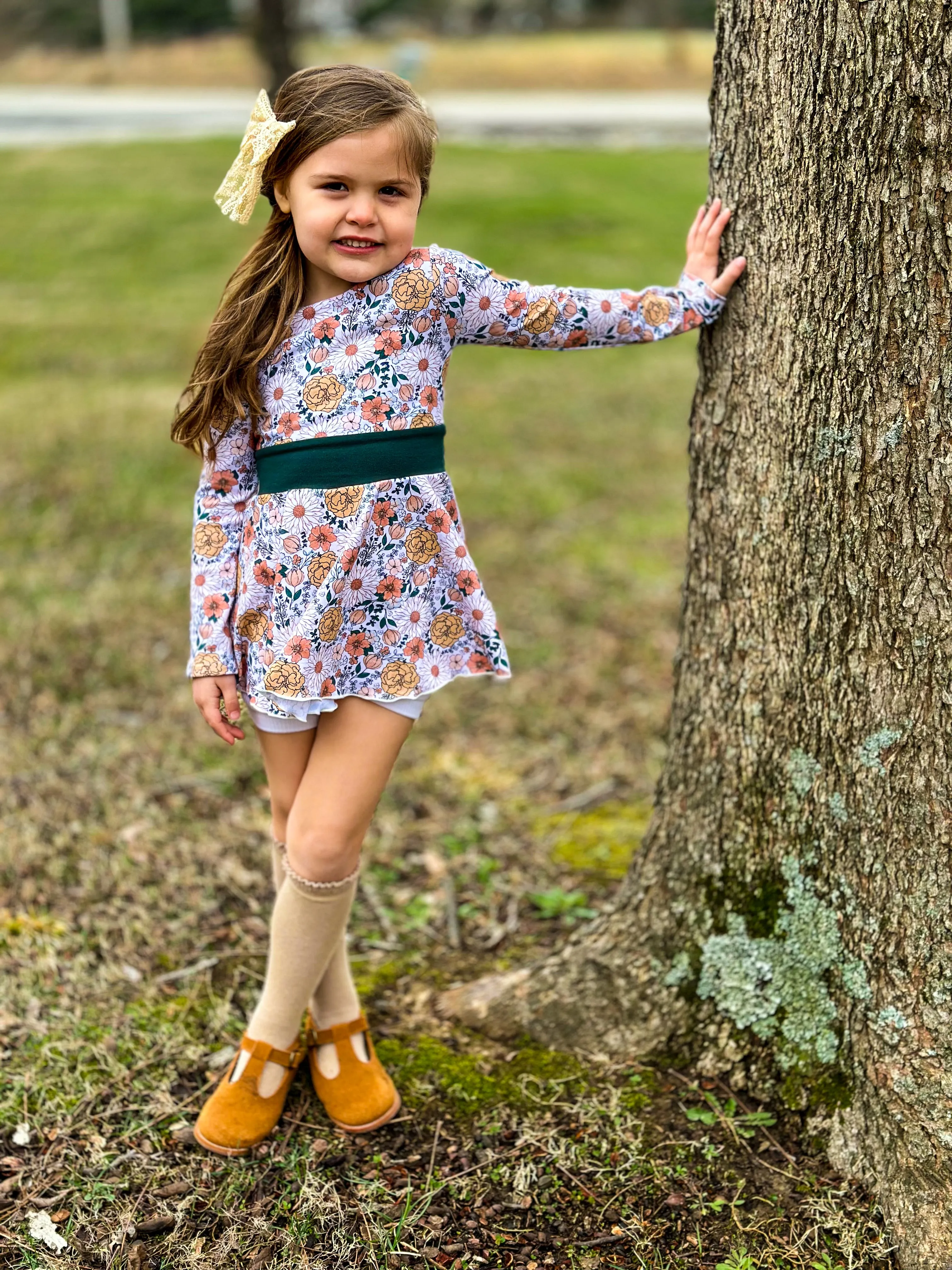 Youth Primrose Leotard, Dress and Top Digital Sewing Pattern Sizes NB-16Y